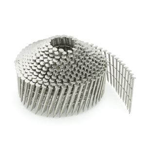 2.1 x 32mm Stainless Steel Ring Conical Coil Nails (16,000)
