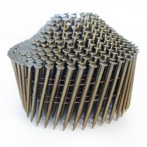 2.1 x 38mm Galvanised Ring Conical Coil Nails (16,000).