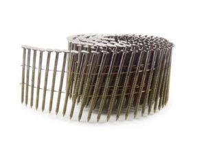 2.1 x 27mm Galvanised Ring Flat Coil Nails (16,000).