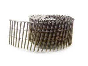 2.1 x 45mm Galvanised Ring Flat Coil Nails (16,000).