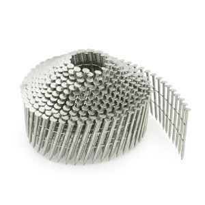 Stainless steel ring shank coil siding nails outlet