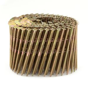 3.1 x 90mm Extra Galvanised Ring Flat Coil Nails (4,000).