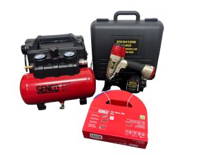 Betco CN45 Flooring Coil Nailer & Compressor Kit 110V (19-22mm)