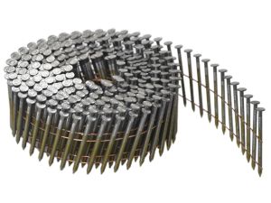 3.25 x 100mm Bright Screw Flat Coil Nails (4,000)