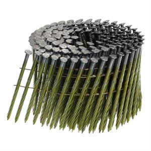 3.8 x 130mm Bright Screw Flat Coil Nails (1,500) 