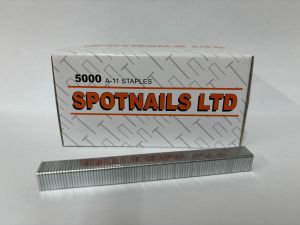 Spotnails A11 Hammer Tacker Flooring Staples 8mm (20 Bxs x 5,000)