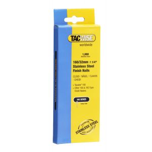 Tacwise 16G x 32mm Stainless Steel Finish Nails (1,000)
