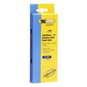 Tacwise 16G x 38mm Stainless Steel Finish Nails (1,000)