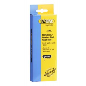 16G x 50mm Stainless Steel Finish Nails (1,000).