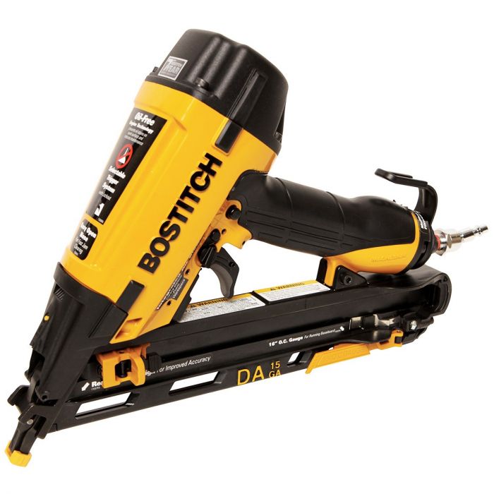 Bostitch Pneumatic Roofing Nailer - 15° Angle - Tool-Free Depth Adjustment  - Dual Door Magazine BRN175A | RONA