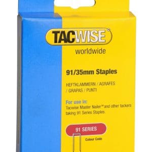 Tacwise 91/35mm Galvanised Staples (1,000)
