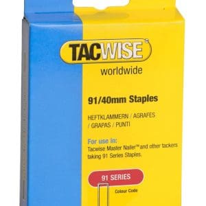 Tacwise 91/40mm Galvanised Staples (1,000)