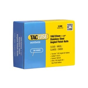 16G STAINLESS STEEL ANGLED FINISH NAILS