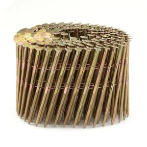 3.1 x 90mm Extra Galvanised Ring Flat Coil Nails (4,000)