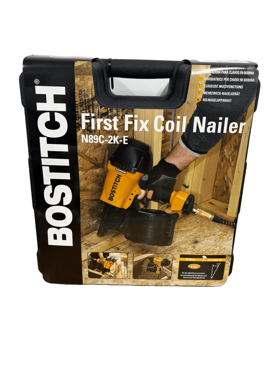 Bostitch N89C-2K-E Industrial Air Coil Nailer (50-90mm) 2 Bostitch N89C-2K-E Industrial Air Coil Nailer (50-90mm) - Image 2