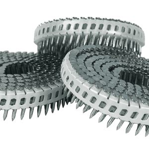 Spotnails 2.0 x 19mm Galvanised Ring Plastic Collated Flooring Coil Nails (10,000)
