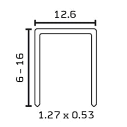 BeA 95/8mm NK Galvanised Staples (5,000) - Image 2