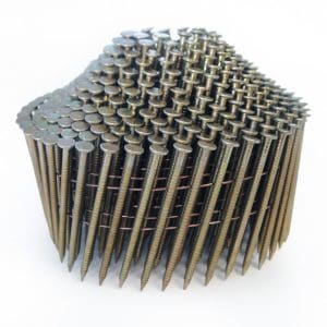 2.1 x 38mm Galvanised Ring Conical Coil Nails (16,000)