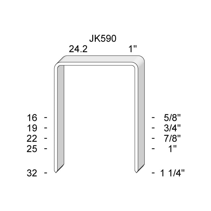 Josef Kihlberg JK590-22mm Staples (2,800) - Image 2
