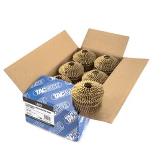 Tacwise 2.1 x 50mm Galvanised Ring Conical Coil Nails (5,040)