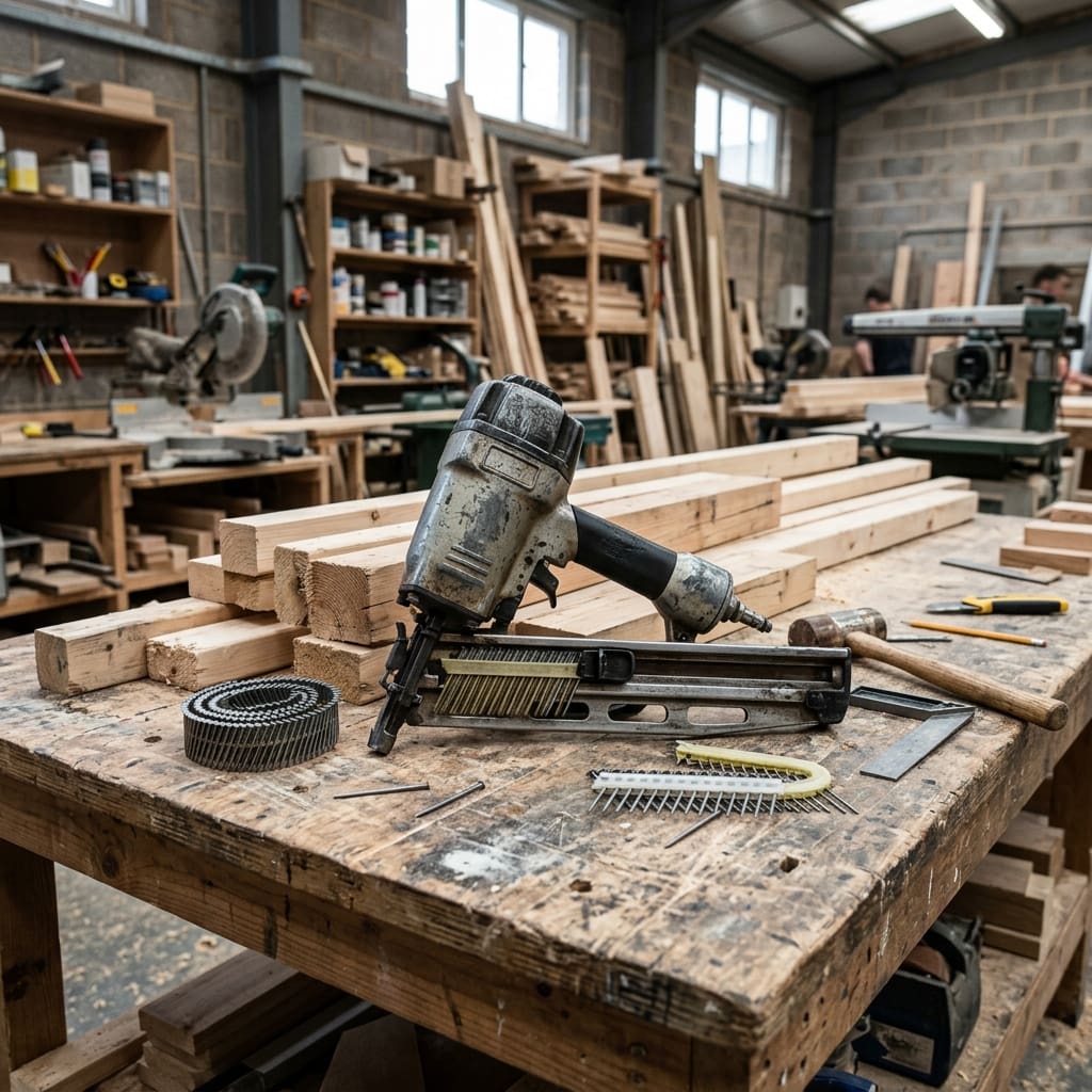 What Is a First Fix Nail Gun? First Fix Nails Explained - 1st Fix vs 2nd Fix Nail Guns Compared 7 First Fix Nailer Workshop