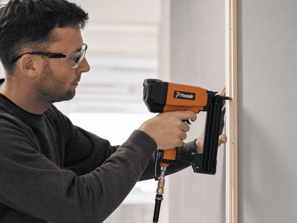 Brad Nailer vs Finish Nailer: What is a Brad Nailer Used For? Uses Compared 1 Brad Nailer Trim Application