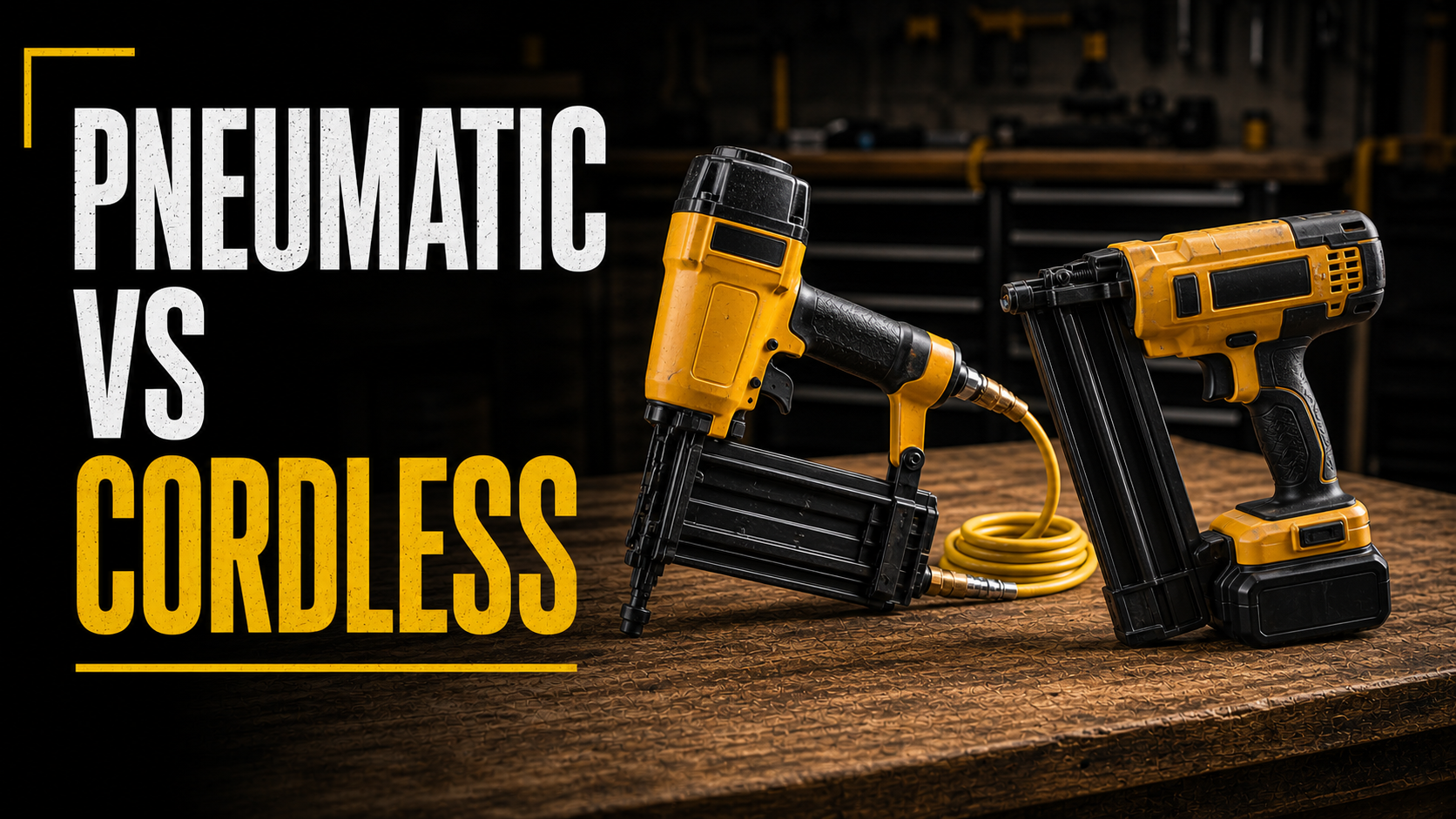 Pneumatic vs Cordless Nailers: Nail Gun Types & Air Compressors Explained 4 Pneumatic vs Cordless Nailers: Nail Gun Types & Air Compressors Explained