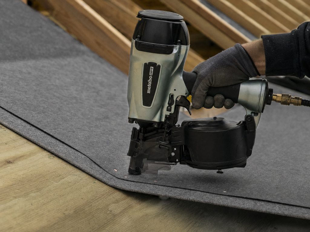 Best Roofing Nailer Guide: What Roofing Nailers Are Used For & How to Use One 2 The application of felt with a roofing nailer